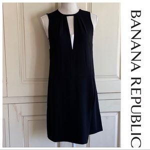 NWT Banana Republic Black and White Sheath Dress, 2